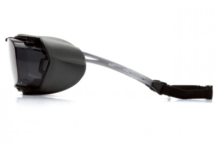 Защитные очки Cappture-Plus от Pyramex (США) цвет линз серый; материал линз поли. . фото 4