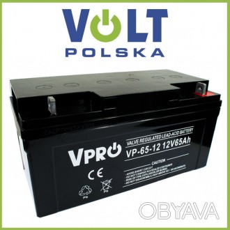 Батареи серии VPRO 65 Ач AGM предназначены, в частности, для использования в сис. . фото 1