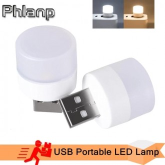 Лампа світлодіодна USB нічник 2022 для повербанка Холодне світло
Безперервне осв. . фото 6