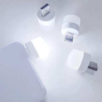 Лампа світлодіодна USB нічник 2022 для повербанка Холодне світло
Безперервне осв. . фото 10