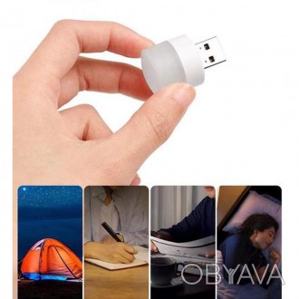 Лампа світлодіодна USB нічник 2022 для повербанка Холодне світло
Безперервне осв. . фото 1