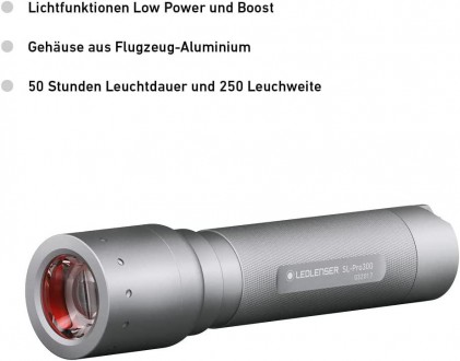 Фонарик Led Lenser Solidline SL-Pro300, 300/220/40 Lm
 
LedLenser Solidline SL-P. . фото 4