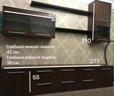 Стінка у залу/вітальню. Київ. фото 1 Стінка у залу/вітальню. Київ. фото 1