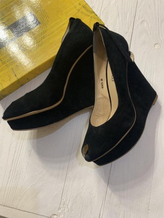 Замшеві туфлі, бренд Аntonio Biaggi, 39 розмір, 25 см по стельці,  є знімна заст. . фото 5