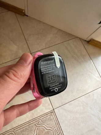 Детские GPS часы-телефон Smart watch HW11 AquaMGPlus Pink со встроенной камерой . . фото 6