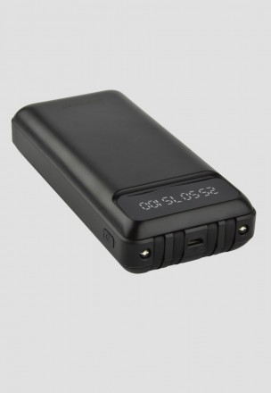 Павербанк з ємністю акумулятора 20000. Вага 420г., має роз&apos;єм USBx2, micro . . фото 5