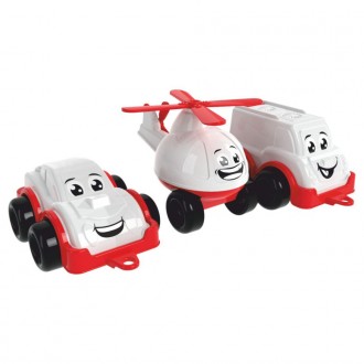 Игрушка «Транспорт Мини ТехноК» - это набор скорой помощи для игрушечных друзей,. . фото 3
