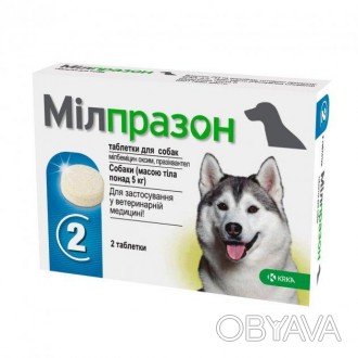 Милпразон для щенков и собак мелких пород является антигельминтиком широкого спе. . фото 1