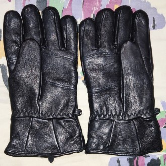 Кожаные мотоперчатки Vera Pelle, оазмер-XL, ширина-12см, средний палец-9.5см, об. . фото 5