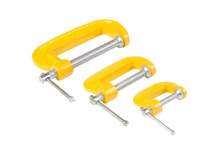 Струбцина столярная MASTERTOOL G-Type 30/50/75 мм набор 3 шт 07-0300. Киев. фото 1 Струбцина столярная MASTERTOOL G-Type 30/50/75 мм набор 3 шт 07-0300. Киев. фото 1