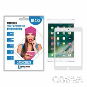 Захисне скло BeCover для Apple iPad mini 5 White, 2.5D