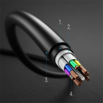 Кабель Choetech USB Type C - USB Type C, 3м 
 
Отправка данного товара производи. . фото 4