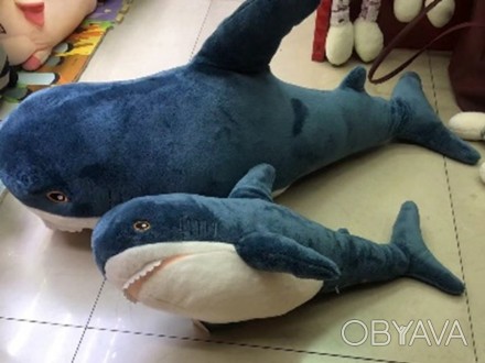 Мягкая игрушка C27717 акула 60см 
 
Отправка данного товара производиться от 1 д. . фото 1