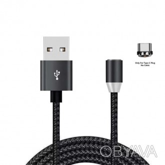 Кабель XoKo SC-355m Magneto USB-USB Type-C, 1.2м Grey (SC-355a MGNT-GR) 
 
Отпра. . фото 1
