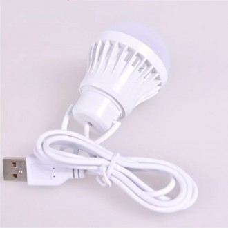 ОПТОМ ДЕШЕВЛЕ
Светодиодная лампа 7w на 5v USB лампочка от повербанк power bank.
. . фото 5