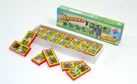 гр Домино "Зоопарк" 3305 "Technok Toys" 
 
Отправка данного товара производиться. . фото 3