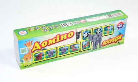 гр Домино "Зоопарк" 3305 "Technok Toys" 
 
Отправка данного товара производиться. . фото 2