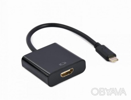 Адаптер Cablexpert USB-C - HDMI 
 
Отправка данного товара производиться от 1 до. . фото 1
