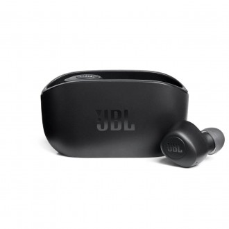 Bluetooth-гарнітура JBL Wave Vibe 100 TWS Black 
 
Отправка данного товара произ. . фото 2