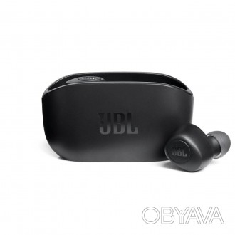 Bluetooth-гарнітура JBL Wave Vibe 100 TWS Black 
 
Отправка данного товара произ. . фото 1
