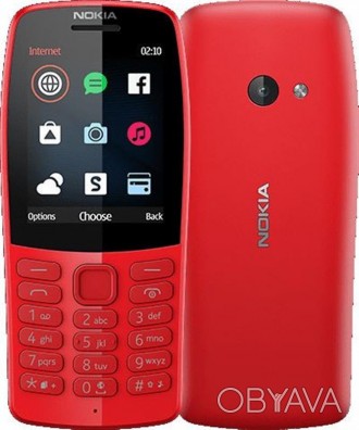 Мобiльний телефон Nokia 210 Dual Sim Red 
 
Отправка данного товара производитьс. . фото 1
