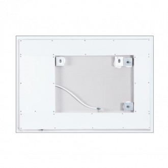 Дзеркало Qtap Mideya Quadro 500х700 з LED-підсвіткою, Reverse QT20781004W вигото. . фото 3