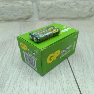 Батарейка сольова R3 GP Greencell 1.5V AAA (ціна за коробку 40шт). . фото 6