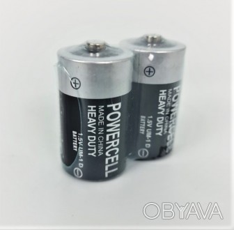 Батарейка (R20) POWERCELL (2 шт). . фото 1
