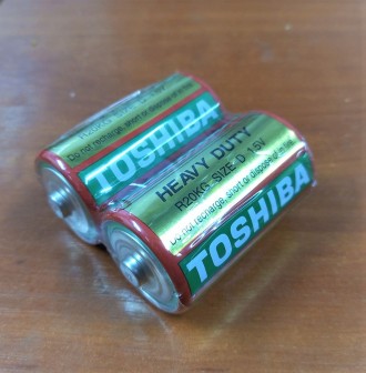 Батарейка R20 Toshiba (2 шт.). . фото 2