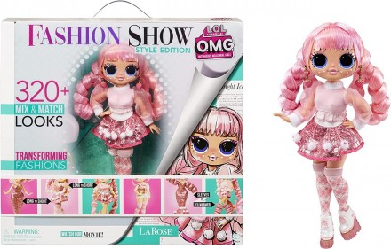 Игровой набор с куклой L.O.L. Surprise! O.M.G. Fashion Show Стильная Ла Роуз
 
 . . фото 8