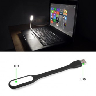 USB лампа-ліхтарик. Силікон - гнучка. Струм 5 В. Потужність - 1.2 Вт. Нова

US. . фото 13