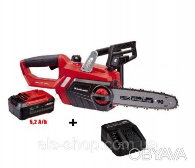 Аккумуляторная пила цепная Einhell GE-LC 18 Li Kit 5,2 (АKБ 5,2 А/час + Зарядное