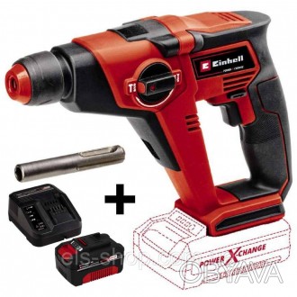 Перфоратор аккумуляторный Einhell TE-HD 18/12 Li Kit 4,0 (45139704)