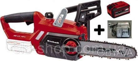 Пила цепная аккумуляторная Einhell GE-LC 18 Li Kit 6,0 Аh (Аккумулятор 6,0 Аh +
