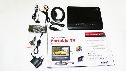 9,5" Портативный TV 901 / 911 USB+SD + батарея
9,5" Портативный TV 90. . фото 8