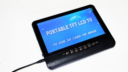 9,5" Портативный TV 901 / 911 USB+SD + батарея
9,5" Портативный TV 90. . фото 3