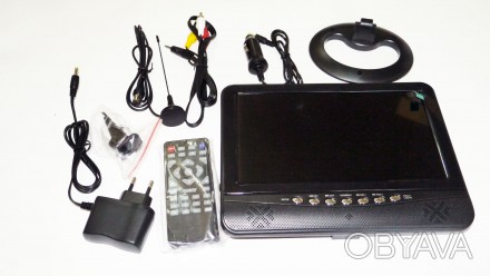 9,5" Портативный TV 901 / 911 USB+SD + батарея
9,5" Портативный TV 90. . фото 1