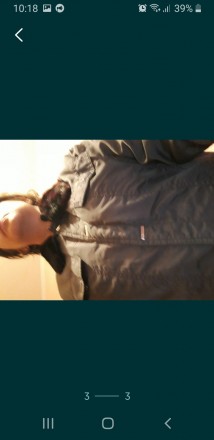 Женская демисизонная куртка с воротником. В хорошем состоянии вешневого цвета. Р. . фото 2