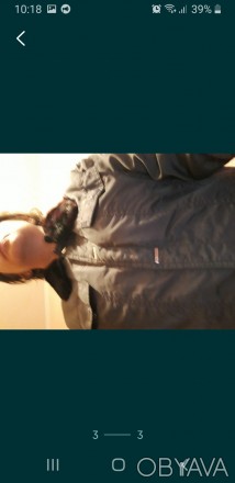 Женская демисизонная куртка с воротником. В хорошем состоянии вешневого цвета. Р. . фото 1