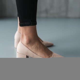 Жіночі туфлі бежеві Artax 3783
Туфлі жіночі виконані зі штучної замши. Модель ак. . фото 17