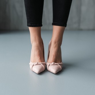 Женские туфли розовые Backstreet 3749 Туфли женские выполнены из искусственной з. . фото 3