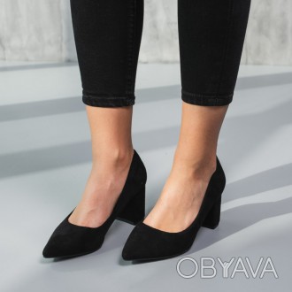 Туфли женские Fashion Gantry 3737 36 размер 23,5 см Черный