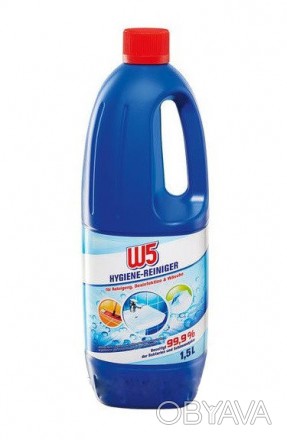 Чистящее средство на основе хлоры W5 Hygiene Reiniger 20884475 1,5 л Чистящее ср. . фото 1