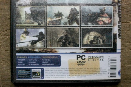 Call of Duty: World at War (DVD) | Диск с Игрой для ПК/PC 

Диск с игрой для П. . фото 5