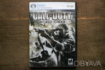 Call of Duty: World at War (DVD) | Диск с Игрой для ПК/PC 

Диск с игрой для П. . фото 1