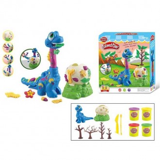 Тісто для ліплення F 012-9 (48/2) “Dino Combination”, 4 кольори, аксесуари та де. Одесса. фото 1 Тісто для ліплення F 012-9 (48/2) “Dino Combination”, 4 кольори, аксесуари та де. Одесса. фото 1