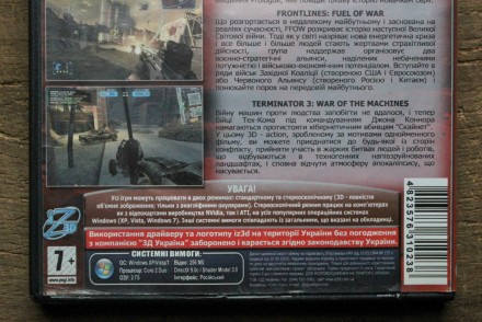 Metro 2033 / Alien Breed: Impact / Frontlines: Fuel of War / Terminator 3: War O. . фото 5
