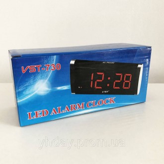 Годинник Led Alarm oclock VST 730-2 виконуює безліч корисних функцій. У даній мо. . фото 6