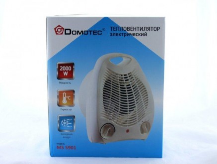 Тепловентилятор Domotec MS-5901 Тепловентилятор Domotec MS-5901 подходит для исп. . фото 3