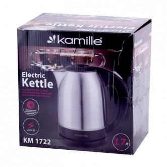 Чайник електричний Kamille KM-1722
 
Електричні чайники Kamille виготовлені з ви. . фото 11